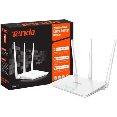 Tenda F3 Wireless N300 Easy Setup Router